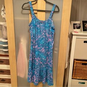 Lilly Pulitzer Collins Knee Length Dress in You Grow Girl